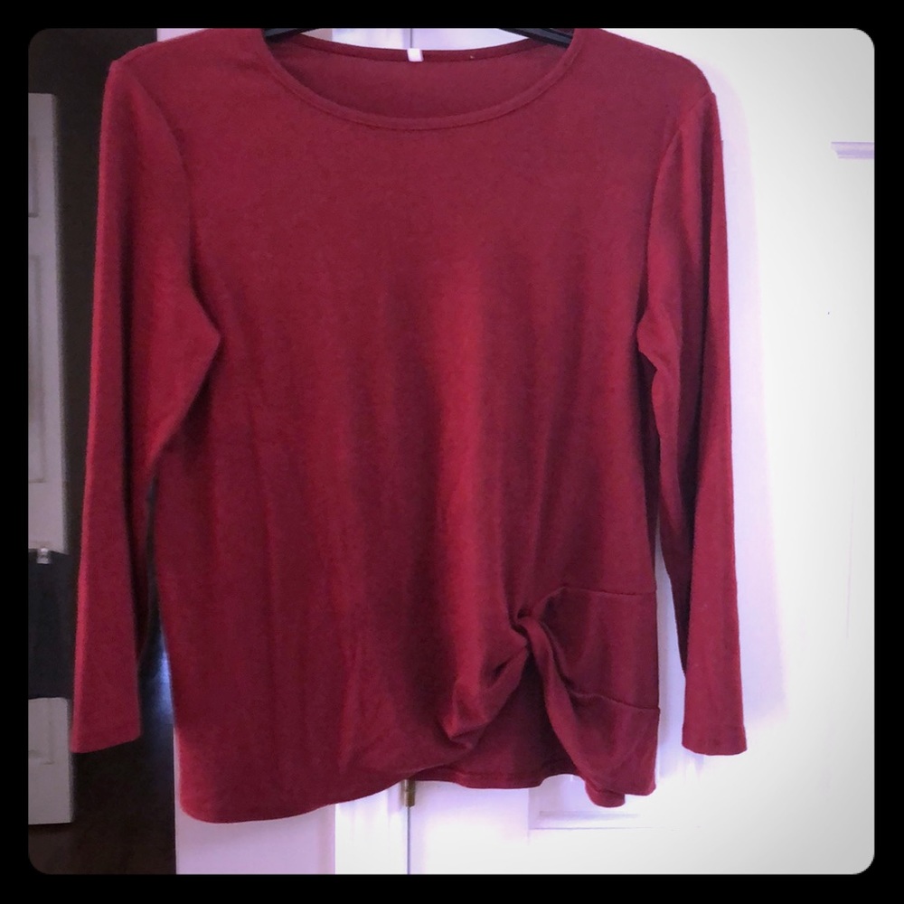 Cute long sleeve blouse
